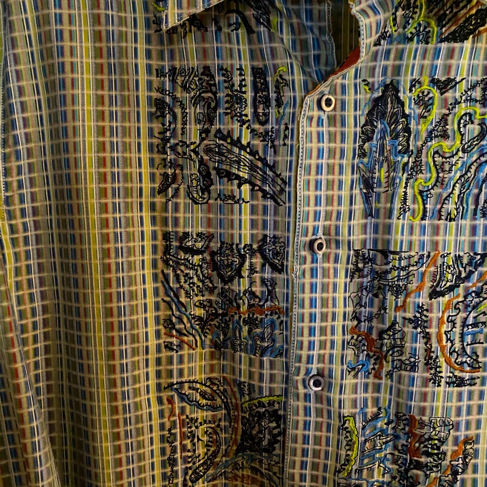 Multi Colored Robert Graham Dress Shirt